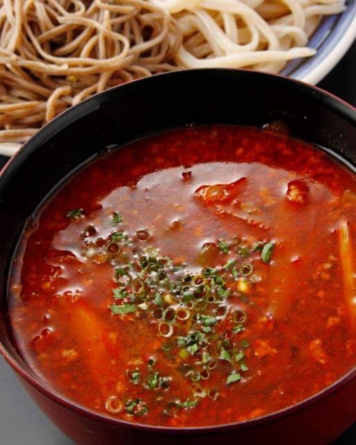 挽き肉とトマトの激辛汁 辛いモノが苦手な方の注文はお断り♪