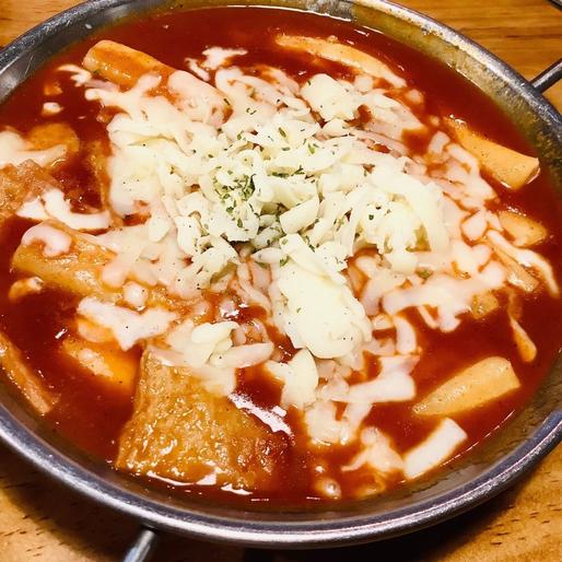 チーズ超激辛トッポキ 🌶️🌶️🌶️🌶️🌶️5辛