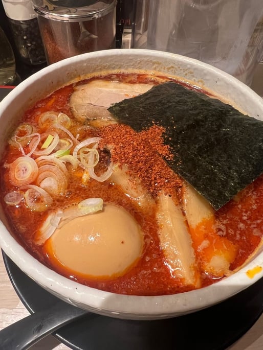 辛辛魚ラーメン 辛め