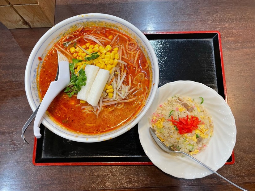 地獄ラーメン 五丁目(超激辛コース)