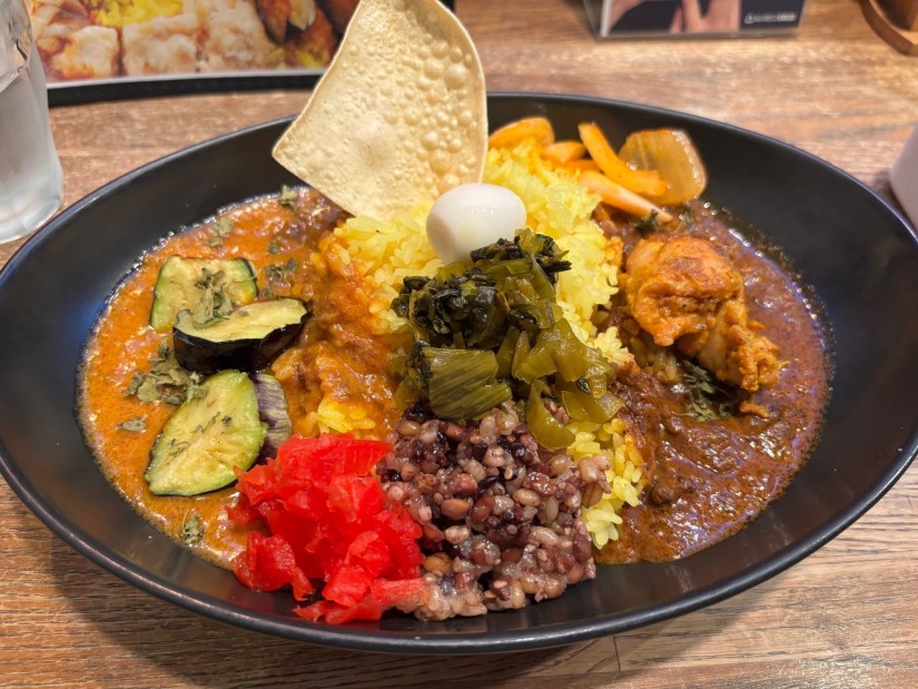 アキバ盛りカレー3