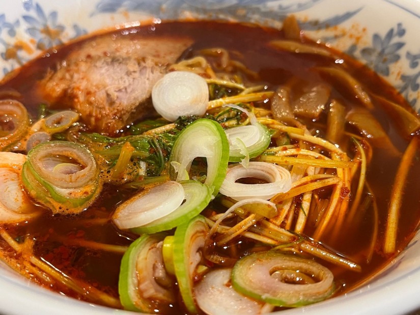 山形地鶏ラーメン 超激辛