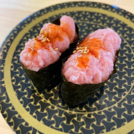 ピリ辛まぐろたたきユッケ