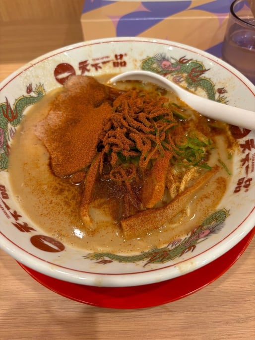 こってり並 + 赤ん粉 3辛