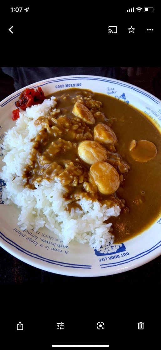 シーフードカレー