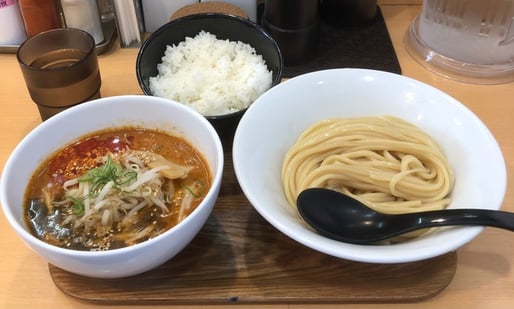 ヒノトリ味噌つけ麺辛味3痺れ1