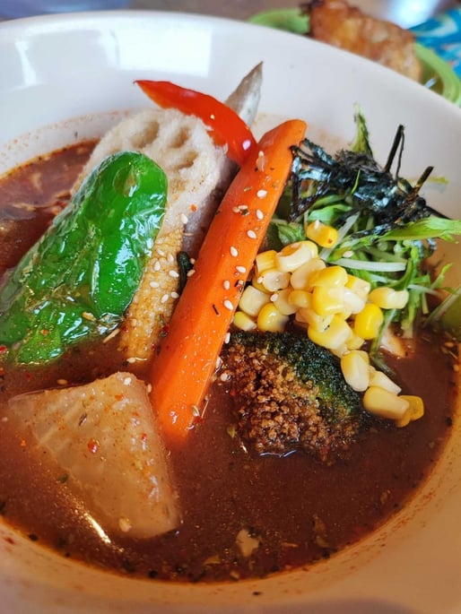 スープカレー 22種のベジタブル 5