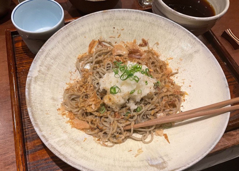 ぶっかけ辛味大根そば