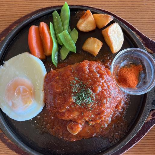 激辛トマトソースハンバーグ 激辛