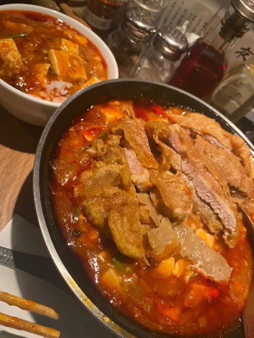 全とろ麻婆麺 パイコートッピング ３辛