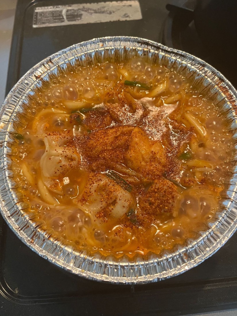 LAWSON チゲ鍋うどん入り