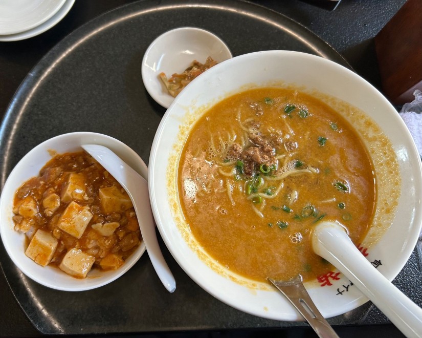 白胡麻担々麺 並辛