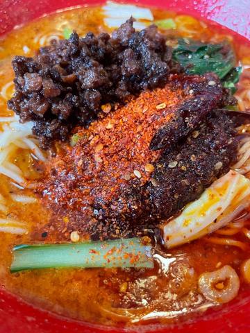 坦々麺 辛め