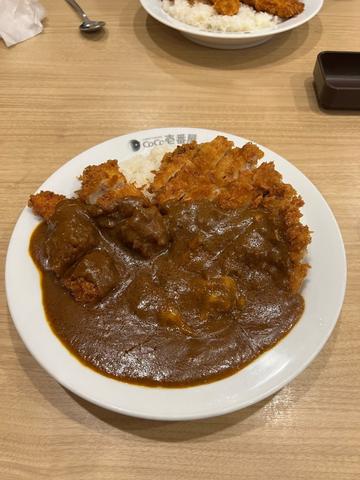 手込みカツカレー15辛カツ追加 15辛