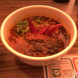 青鬼・坦々麺 「もっともっと」辛く