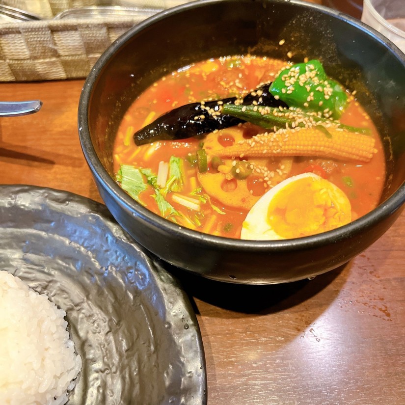 ミートボールと野菜のスープカリー 50ボーガ