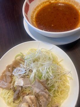濃厚具沢山のチャーシューつけ麺 辛口