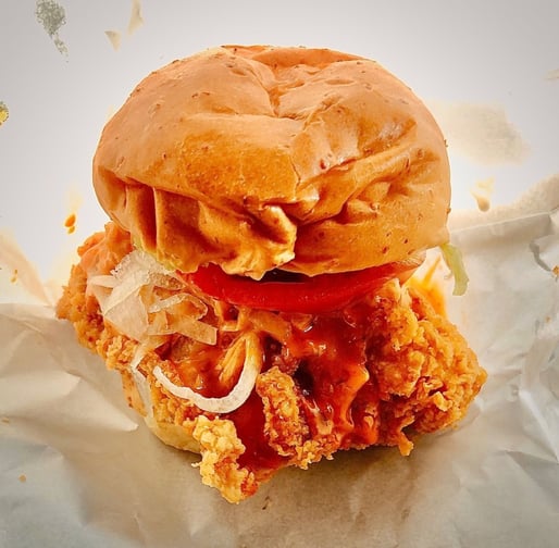 ワイルドチキンバーガー マーラーホット