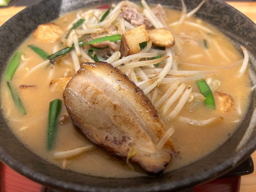 特性ラーメン(味噌味) 辛さ普通