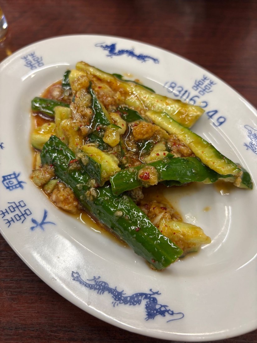 きゅうりのピリ辛和え