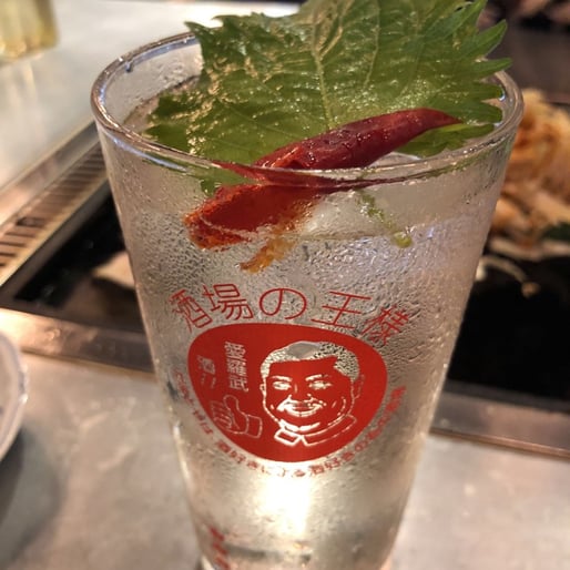 金魚サワー ピリ辛