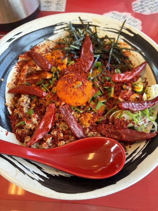 地獄の台湾まぜそば Lv MAX雷神