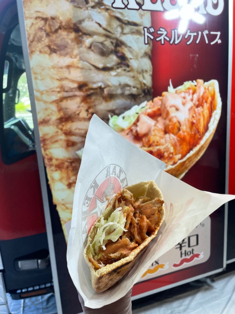 ケバブサンド 辛口