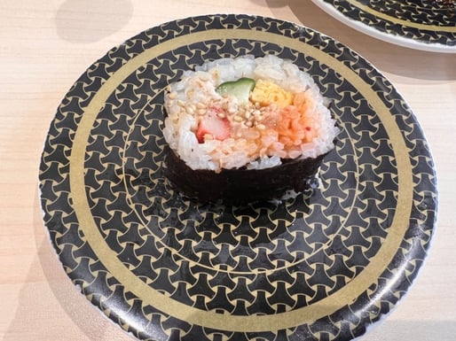 はま寿司特製キンパ風ツナキムチ太巻