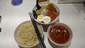 半冷やし味噌󠄀ラーメン＆半蒙古丼 10辛(標準)