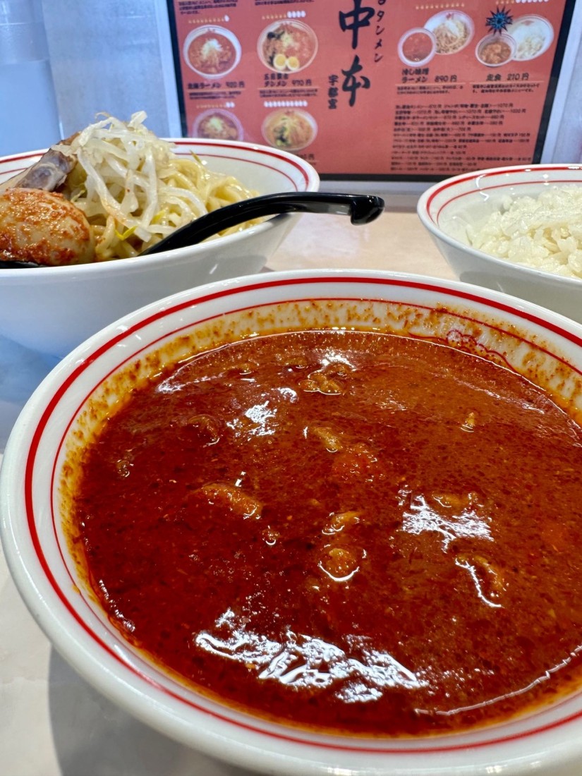 冷やし味噌ラーメン 辛さ2倍