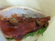 スパイシーサバサンド