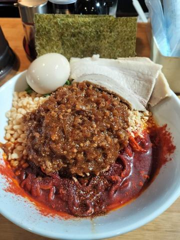 汁なし担々麺 4倍 辛口