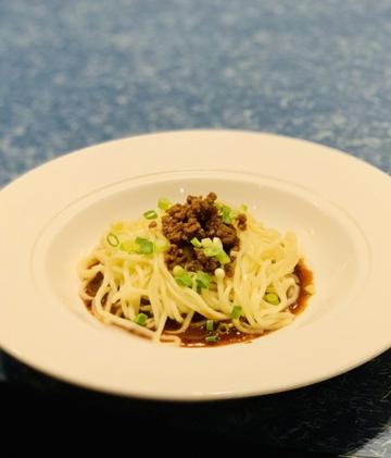 タンタンメン（スープ無し・黒酢入り）