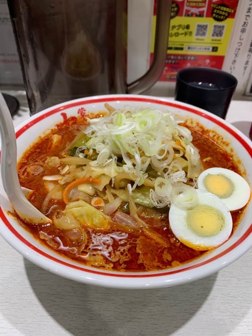 北極野菜ラーメン 9辛