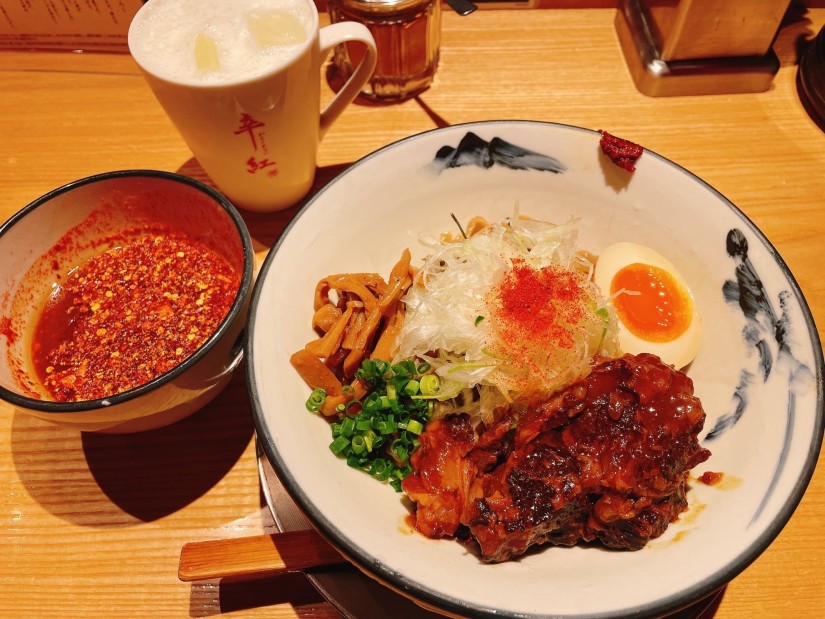 辛紅つけ麺 5丁目