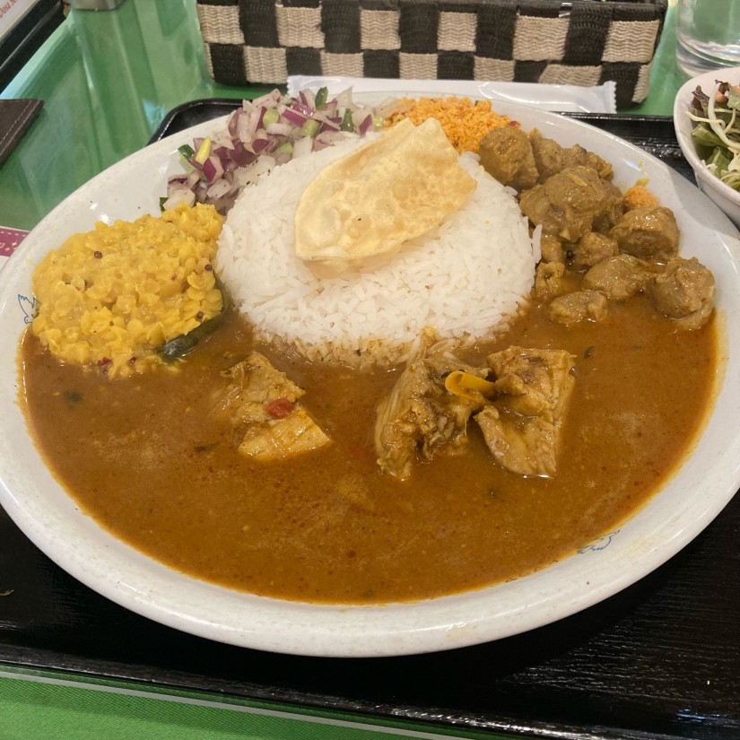 日替わりスリランカカレーセット