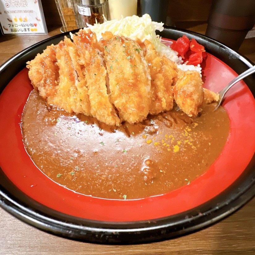 激辛チキンカツカレー