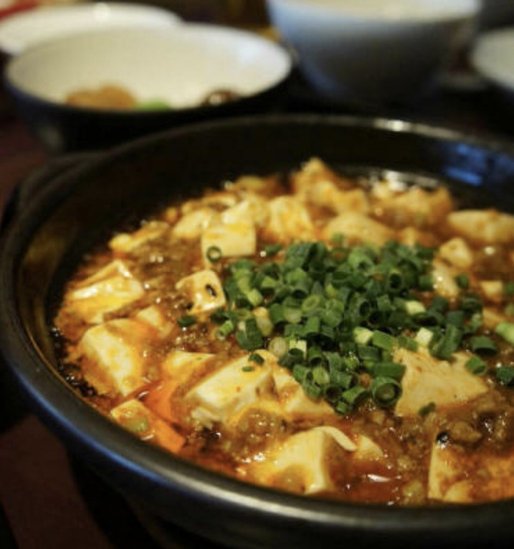 四川風麻婆豆腐