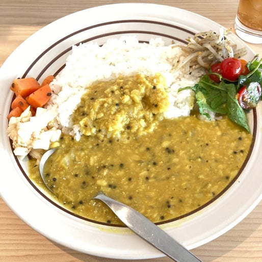 ウラド豆とマスル豆のカレー