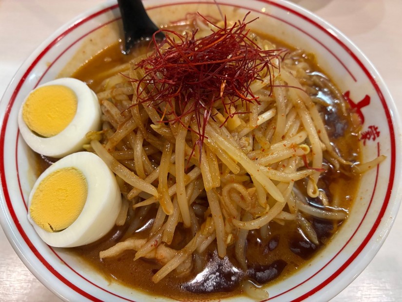 【限定】焦がし味噌卵麺 8辛