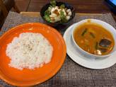 海老と夏野菜のレッドカレー 辛さ3