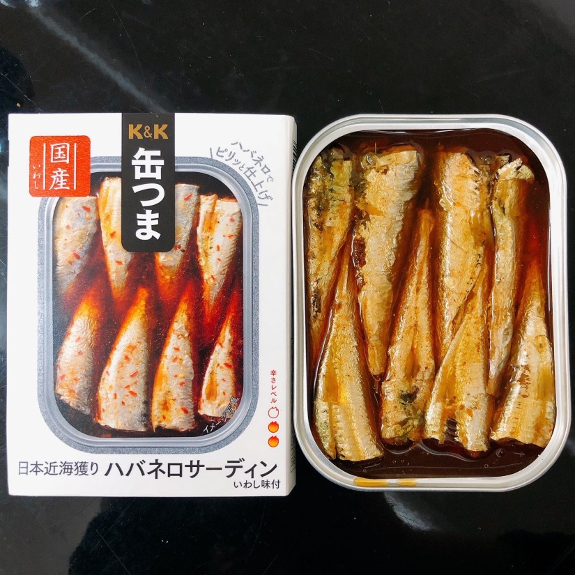 缶つま 日本近海獲り ハバネロサーディン