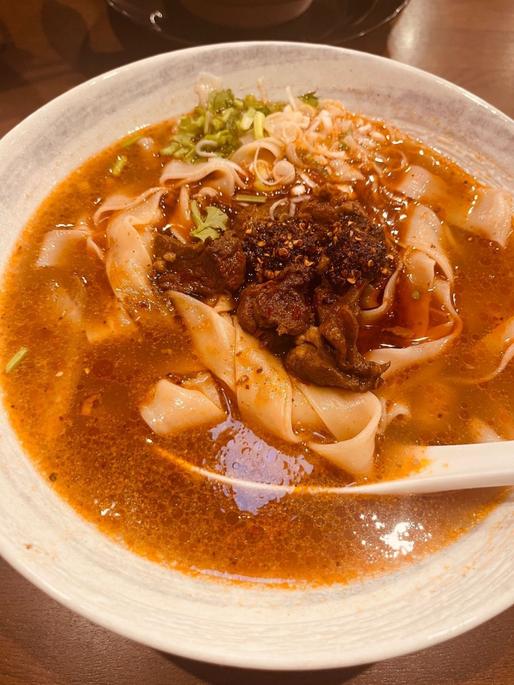 蘭州麻婆牛肉ラーメン 辛さ増