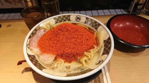 ラーメン 辛さ70倍 裏メニュー 70倍