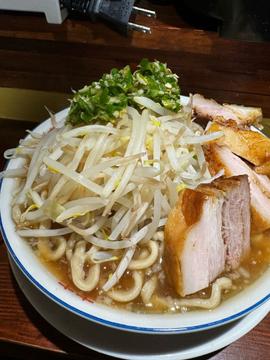 大麺ポン酢青唐辛子