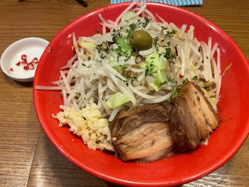 ペペロンチーノブタメン