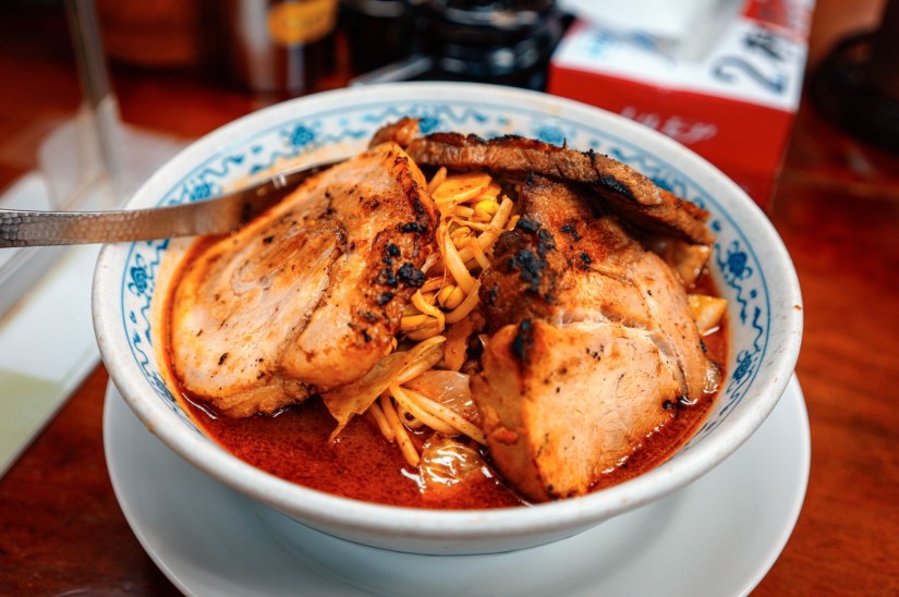 辛唐麺チャーシュー