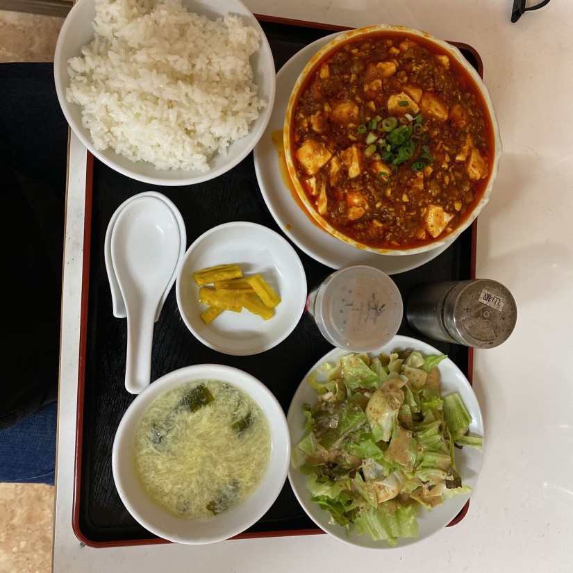 麻婆豆腐定食 激辛