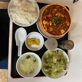麻婆豆腐定食 激辛