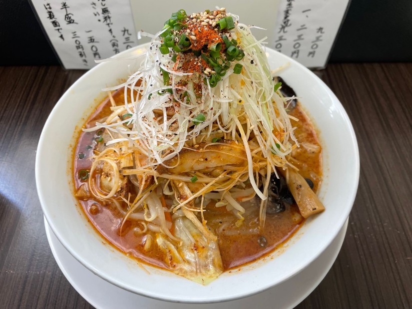 ネギ味噌ラーメン 激辛